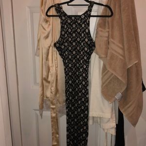 Free people jacquard dress size L